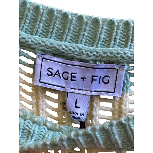 Sage + Fig Multicolor Striped Knit Top - Picture 3 of 7